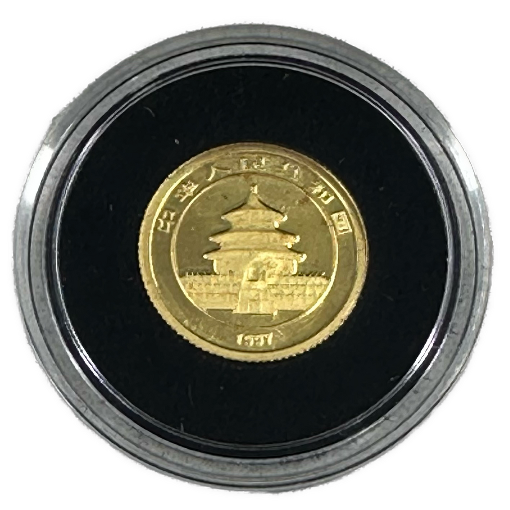 1/20oz .999Au Kinesisk Panda 1997