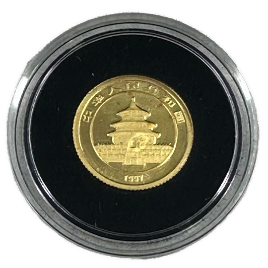 1/20oz .999Au Kinesisk Panda 1997