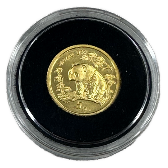 1/20oz .999Au Kinesisk Panda 1997