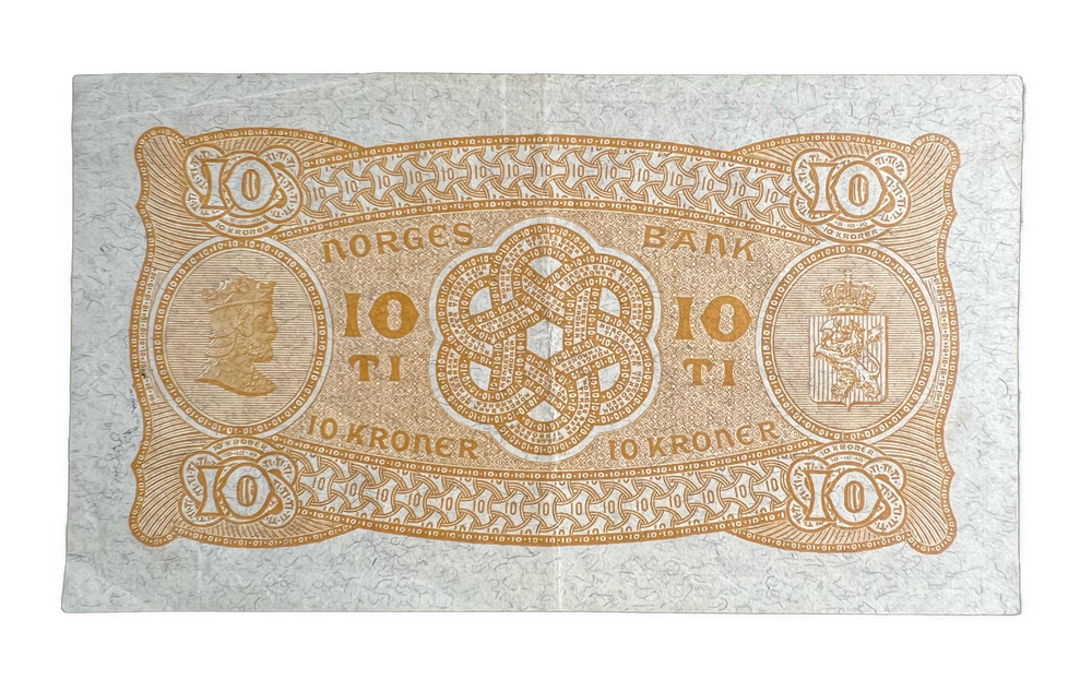 10 Kr 1938 X (God kv.1)