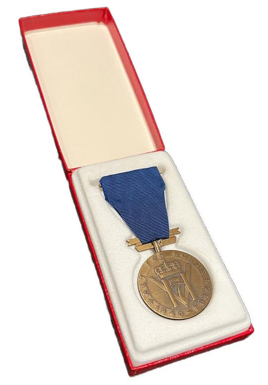Haakon VIIs Frihetsmedalje 1940-45 i eske
