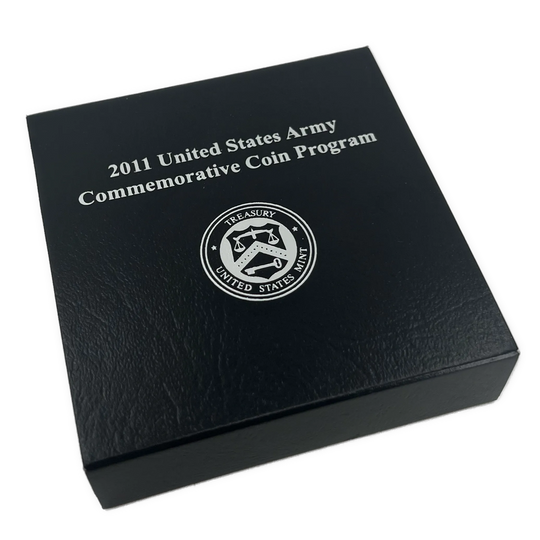 26.7g .900Ag (SPOT+2%) $1 2011 US Army Commemorative Coin Program