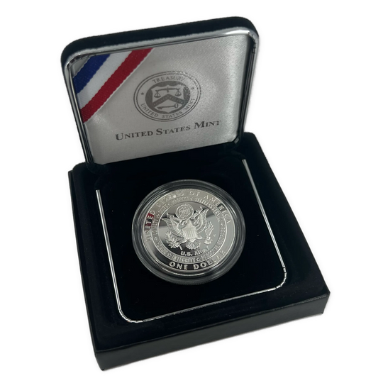 26.7g .900Ag (SPOT+2%) $1 2011 US Army Commemorative Coin Program