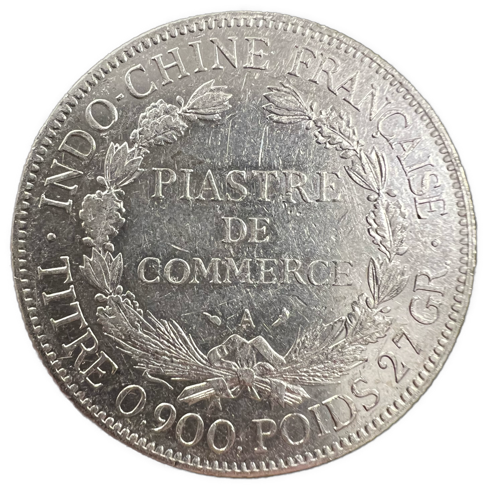 1926 Piastre de Commerce French-Indochina Kv.1 (Renset)