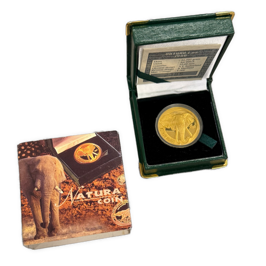 1oz .999Au Natura Coin 1996 South Africa