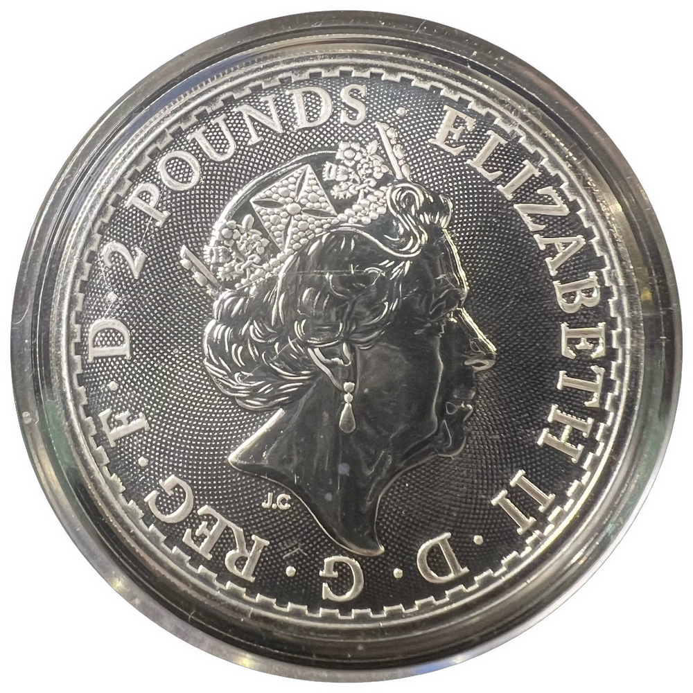 1oz .999Ag Britannia Div. årstall