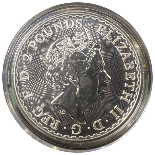 1oz .999Ag Britannia Div. årstall