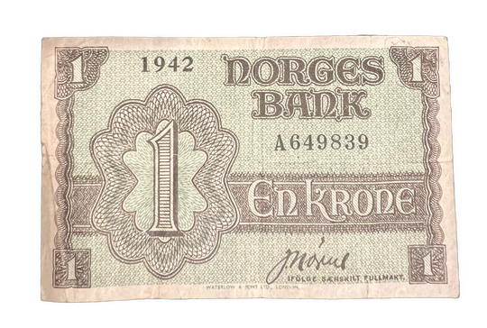 1 Kr 1942 A London Kv.1/-1