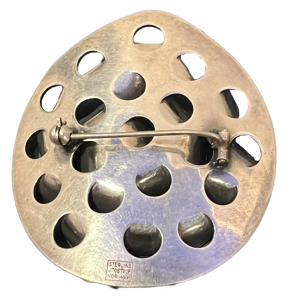 925s brosje 6x5.5cm Grethe Prytz Kittelsen