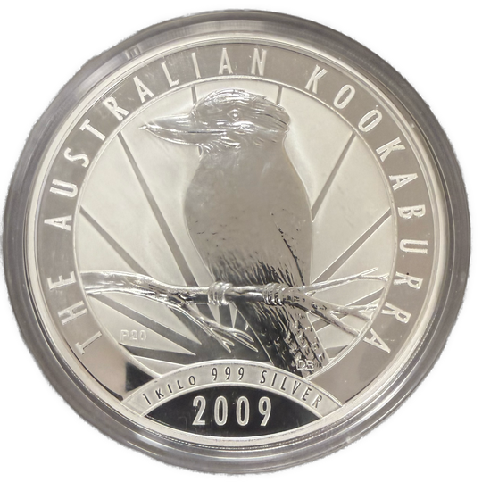 1KG .999Ag 2009 Kookaburra
