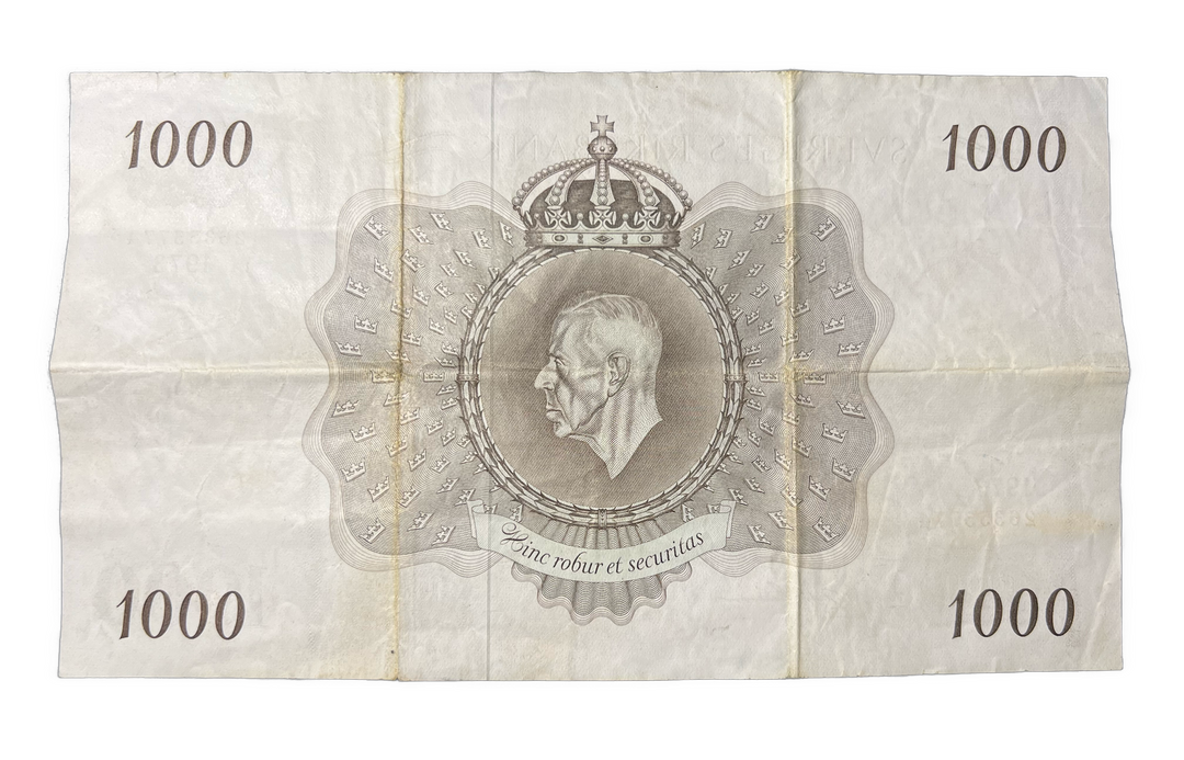 1000 Kr 1973 Sverige Kv.1