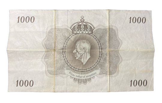 1000 Kr 1973 Sverige Kv.1