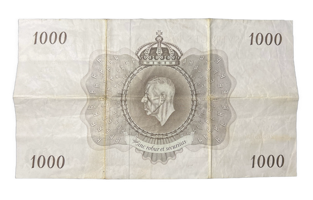 1000 Kr 1973 Sverige Kv.1