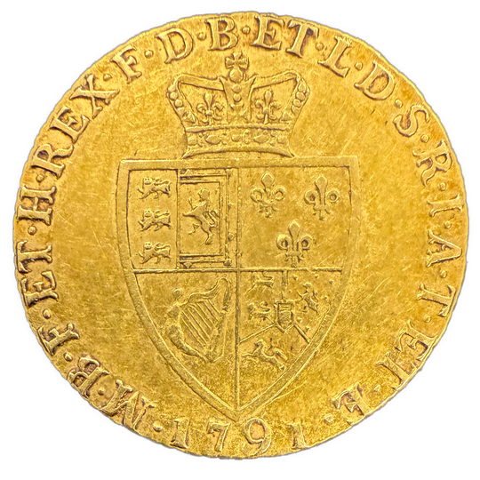 1 Guinea 1791 George III Kv.1
