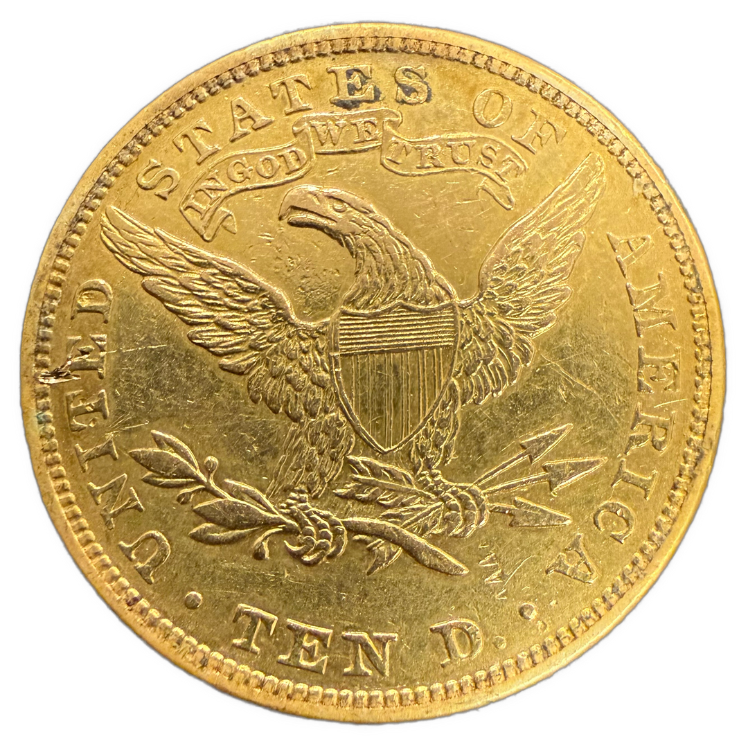 16.97g .900Au (SPOT) 1893 $10 Liberty