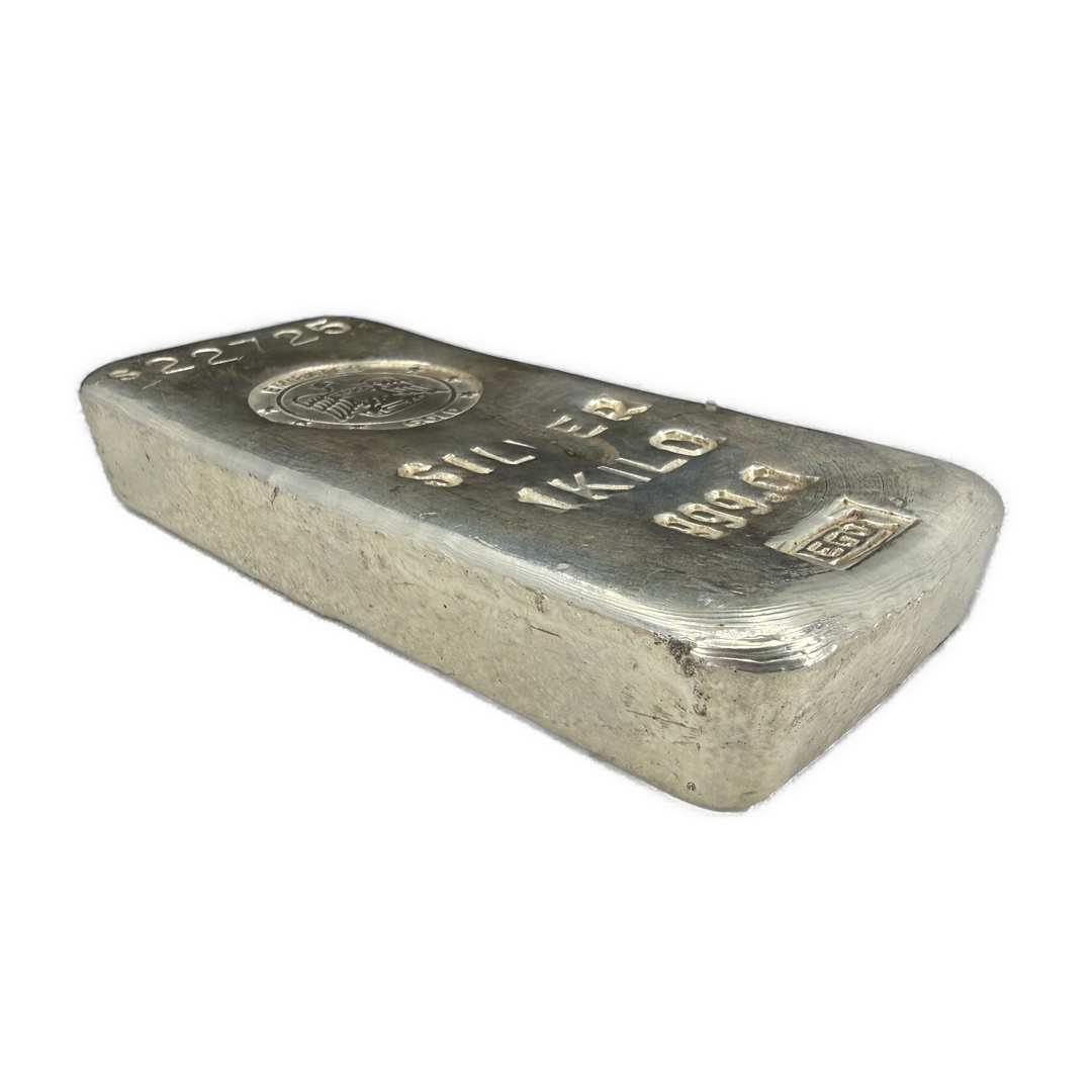 1KG .999Ag Barre EGO Emirates Gold