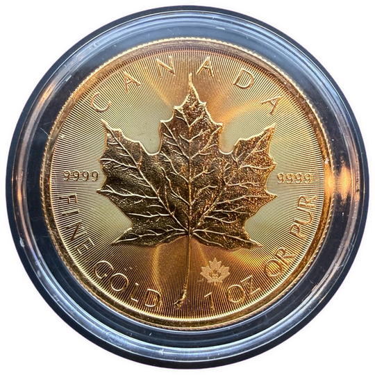 1oz .999Au Maple Leaf 2022