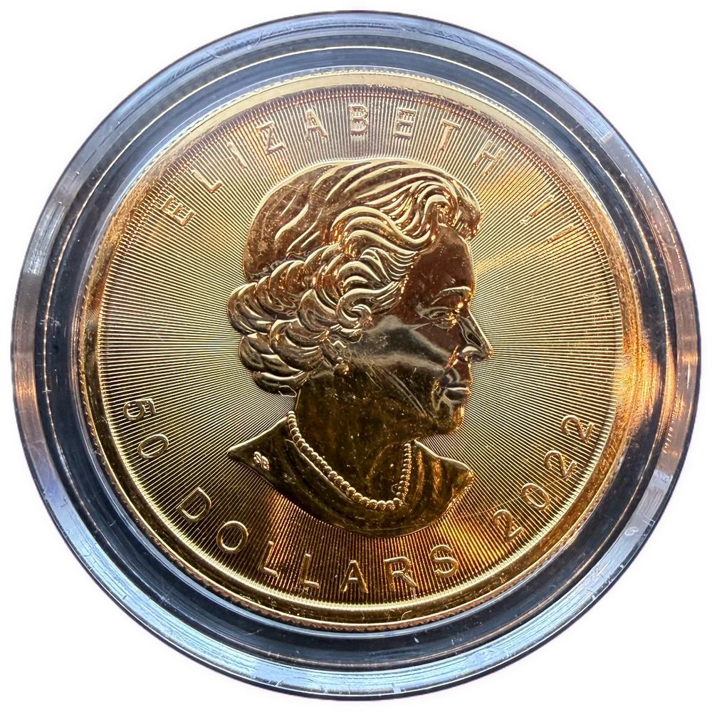 1oz .999Au Maple Leaf 2022