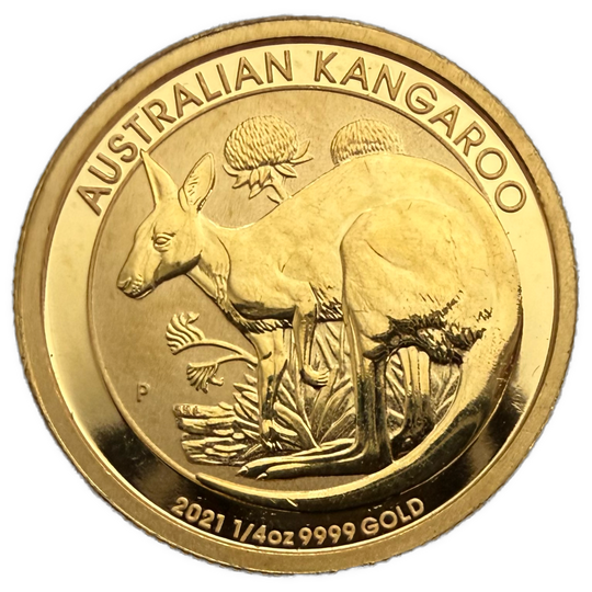 1/4oz .999Au Kangaroo 2021