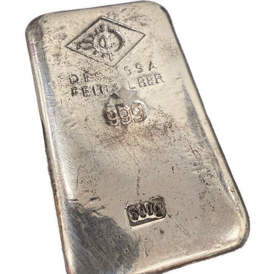 500g .999Ag Barre