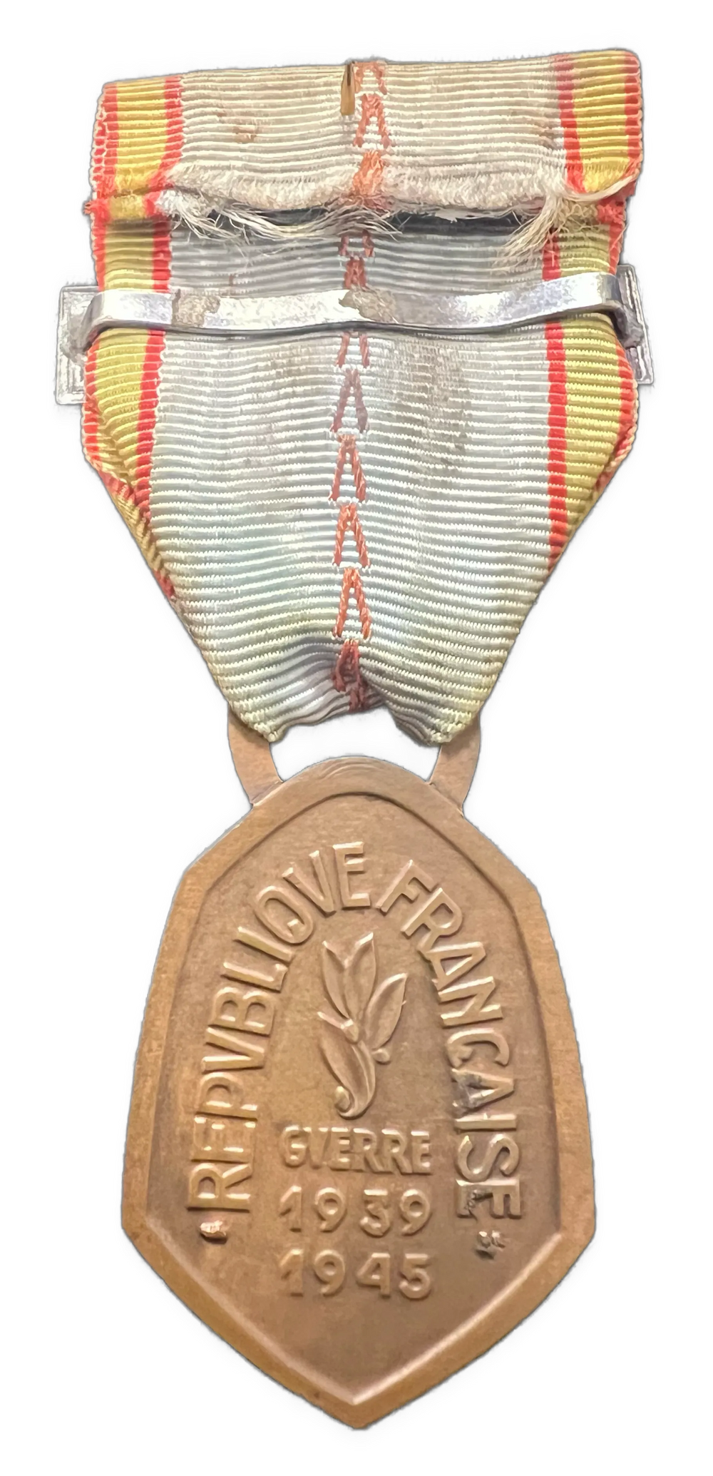 Médaille commémorative de la guerre 1939-45 (2.Verdenskrig Frankrike m/spenne fra felttoget i Norge)
