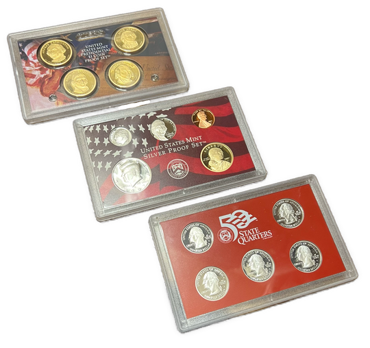 46g .900Ag (SPOT) 2007 United States Mint Silver Proof Set