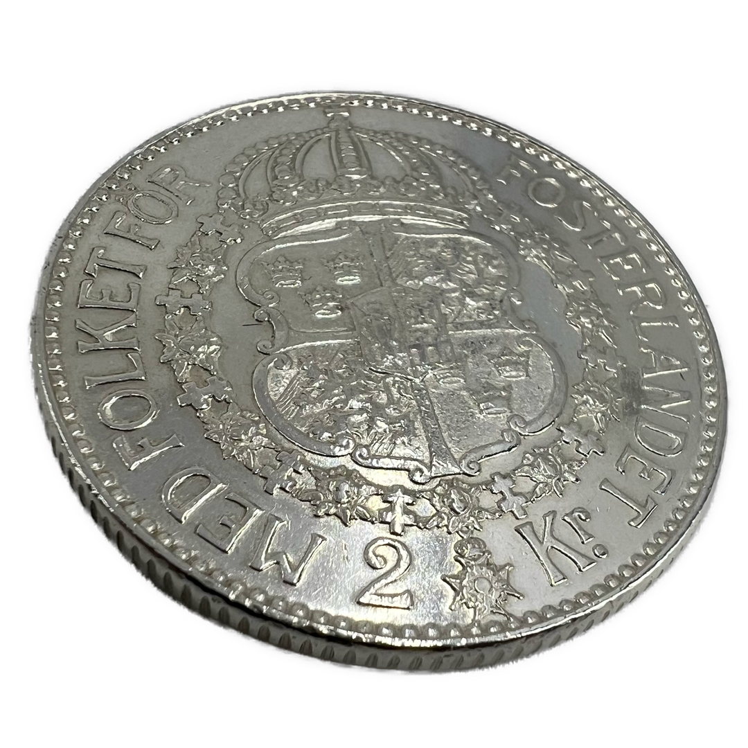 180g .999Ag (Net) 98% av SPOT 15stk 2KR Sverige 1910-40