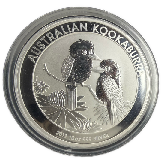 10oz .999Ag 2013 Kookaburra