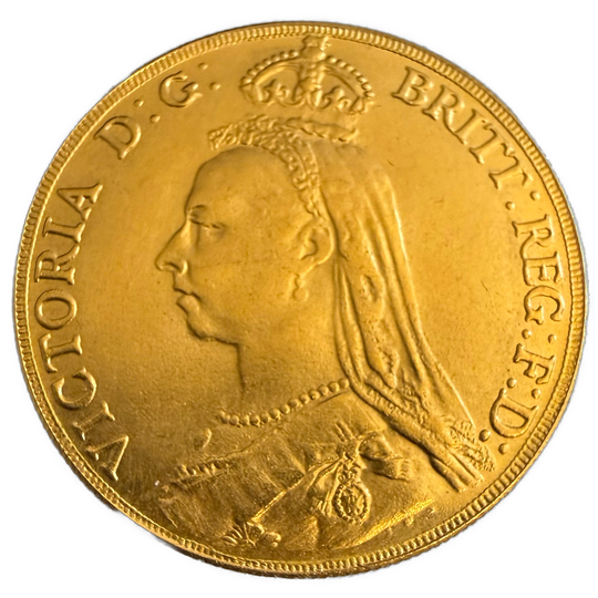 15.98g .917Au 1887 2 Sovereigns Jubilee
