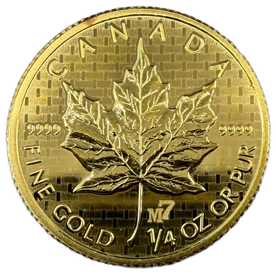 1/4oz .999Au 2005 Maple Leaf M7