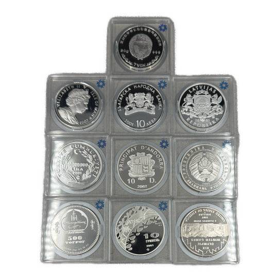 257g .999Ag (Net. Weight) SPOT 10stk Salt Lake City OL