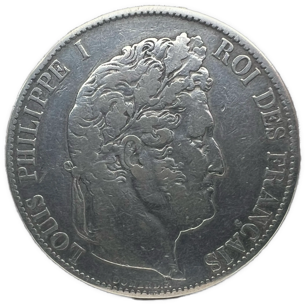 5 Francs 1848 BB Louis Philippe I Kv.1