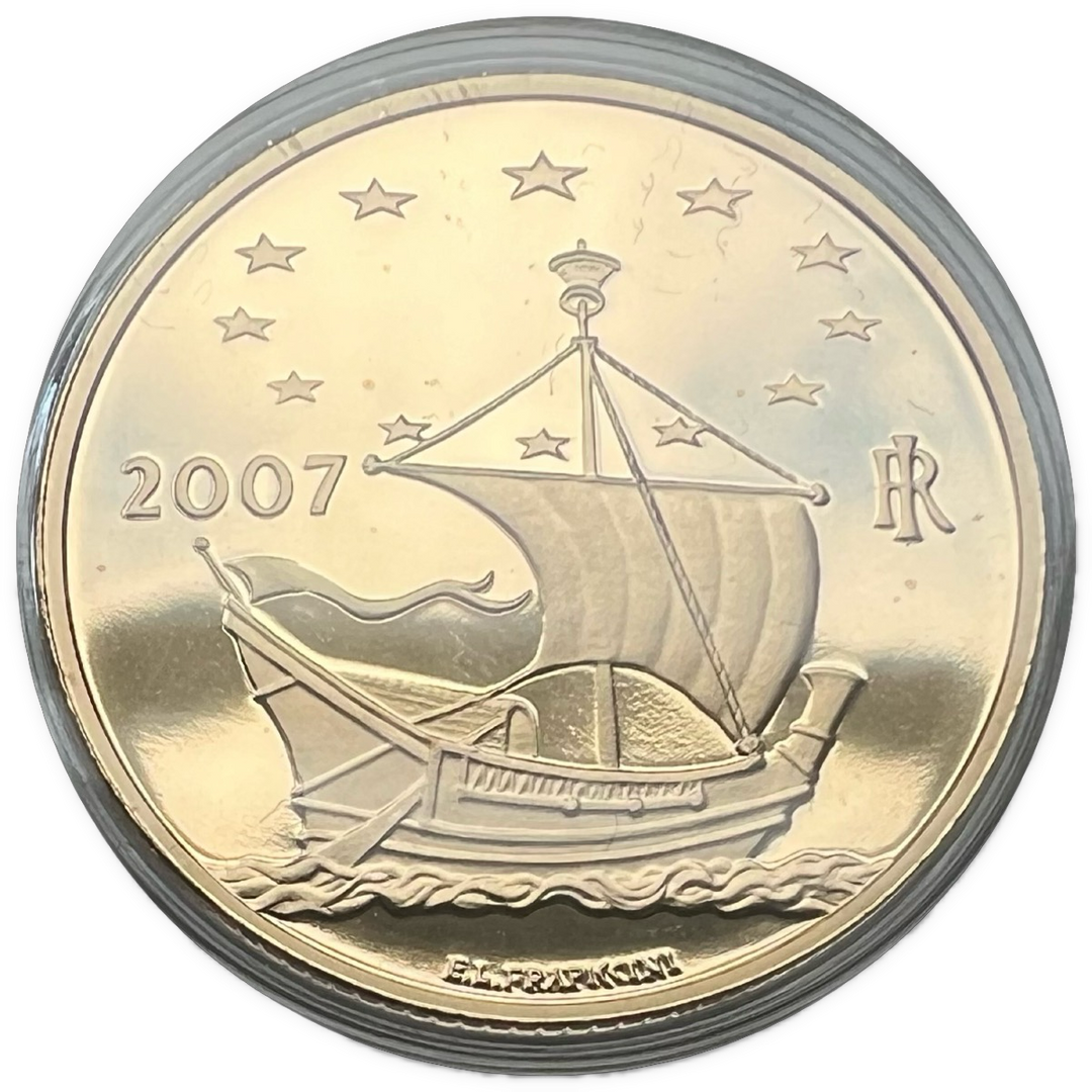 16.12g .900Au (SPOT) 50€ 2007 Italy