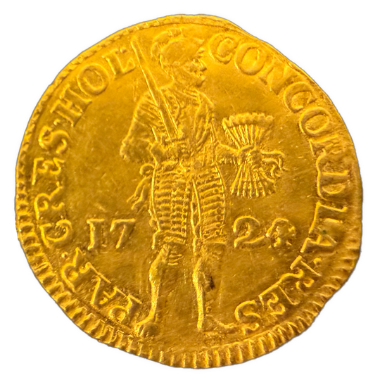 Utrecht Nederland Dukat 1724