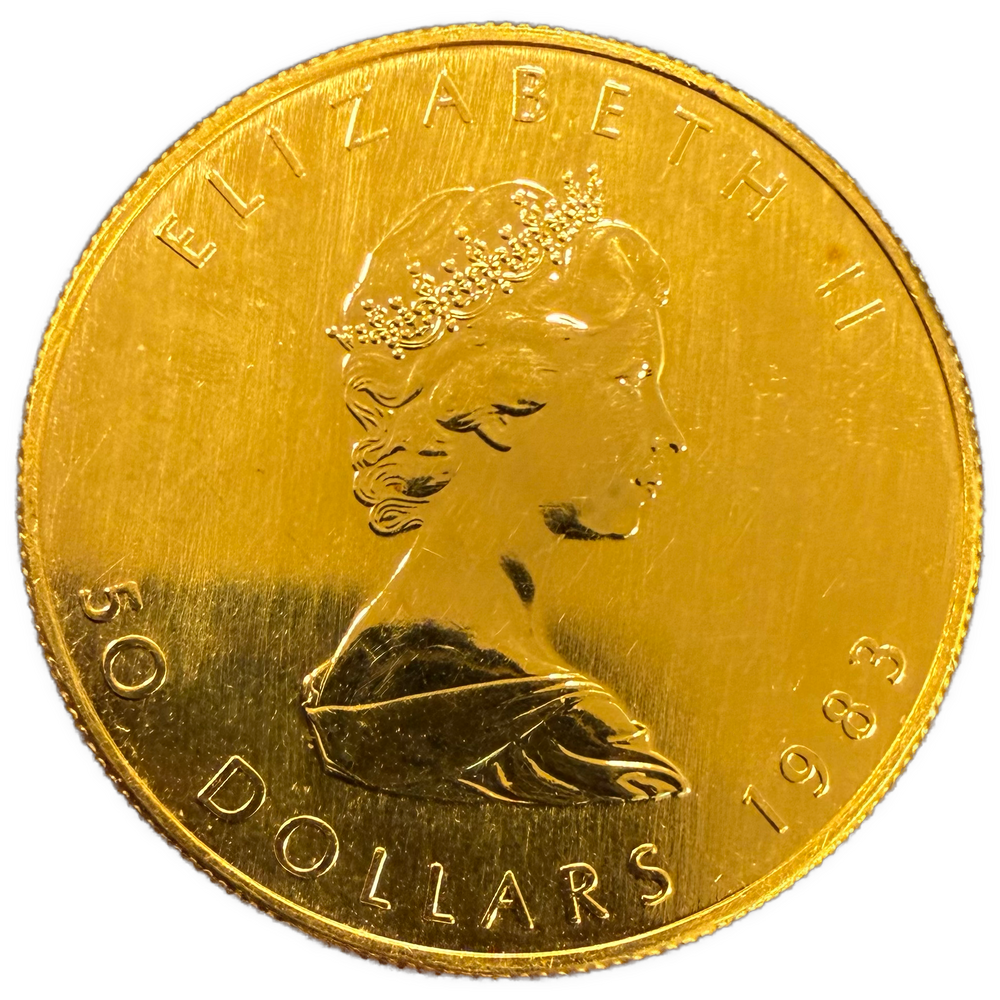 1oz .999Au 1983 Maple Leaf