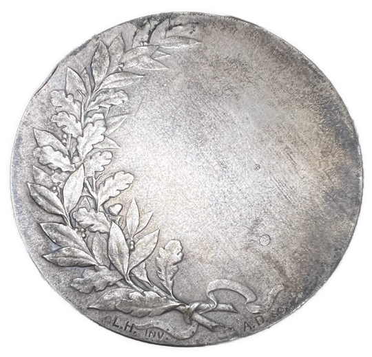 Médaille de la «Ville de Lille» .925Ag Frankrike Leon Hodebert/Alphée Dubois (1831-1905)
