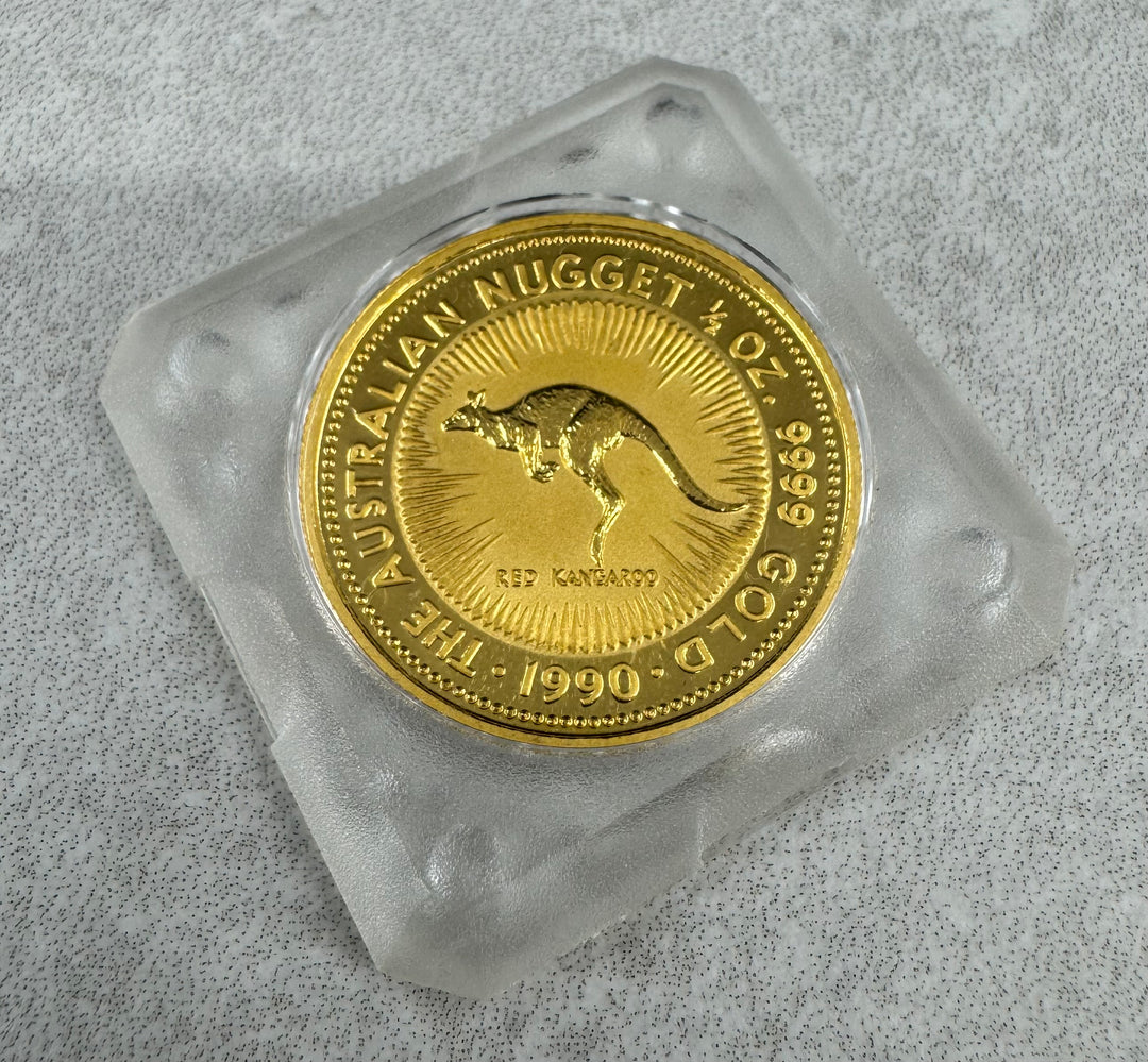 1/2oz .999Au 1990 Australian Kangaroo Nugget