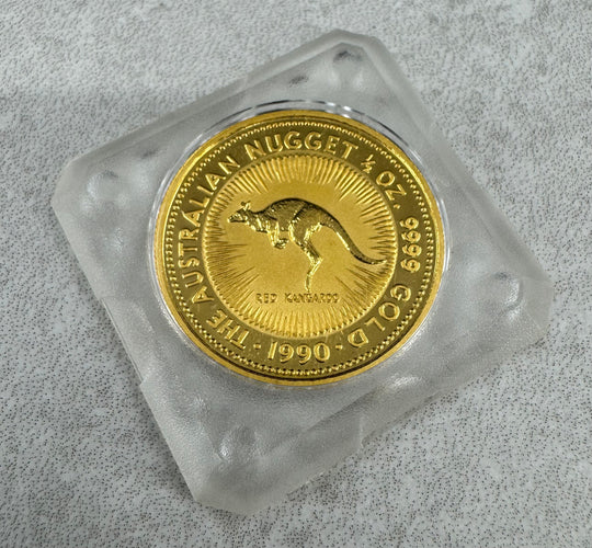 1/2oz .999Au 1990 Australian Kangaroo Nugget