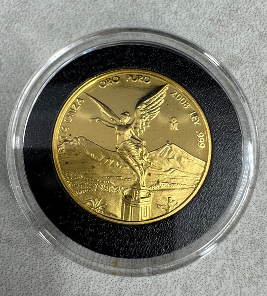 1/4oz .999Au 2008 Mexico Libertad