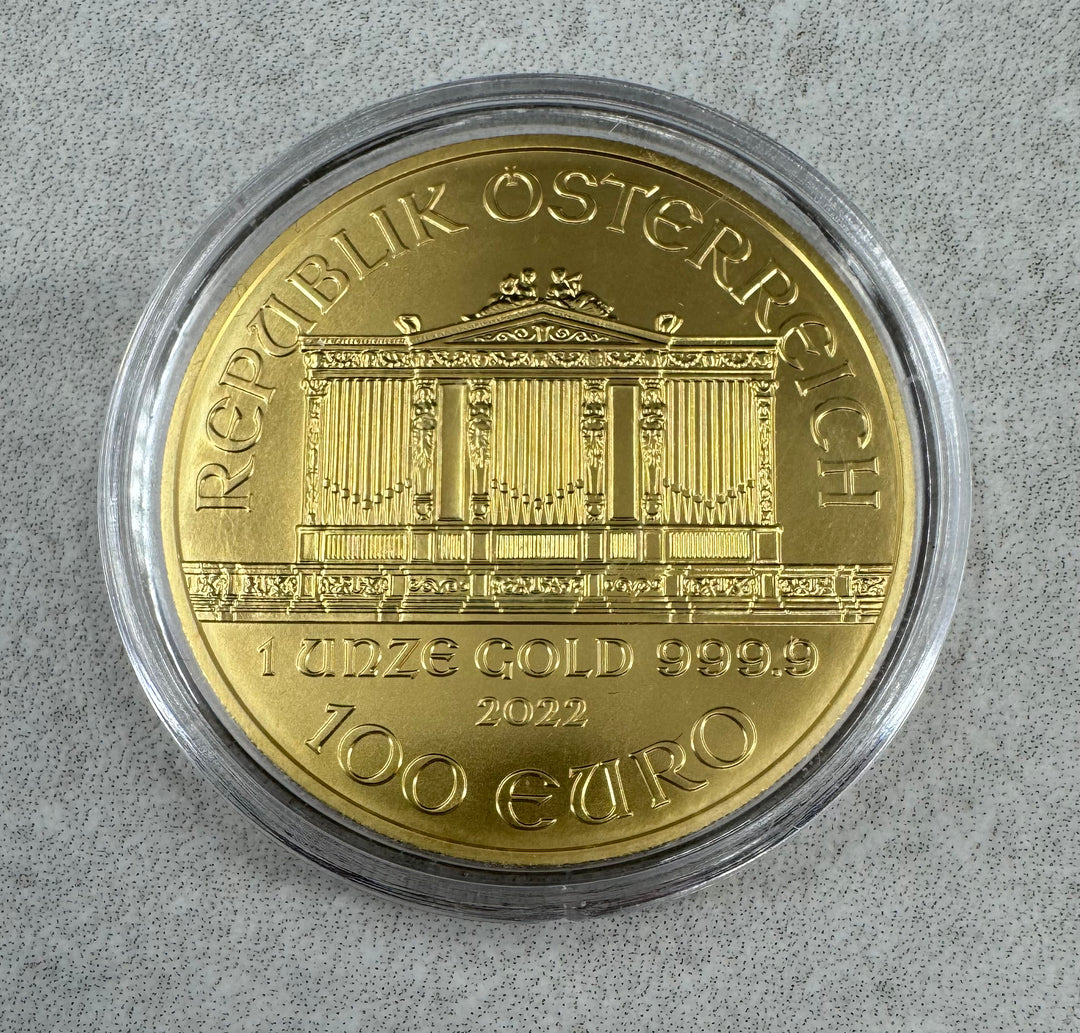 1oz .999Au 2022 Østerrike Philharmoniker