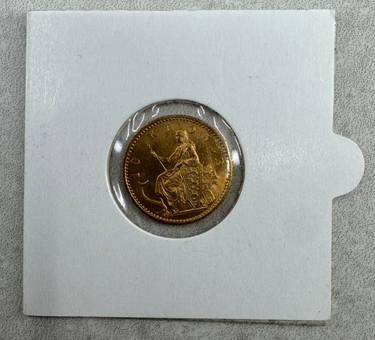 4,03g .900Au 1900 Danmark 10 Kroner