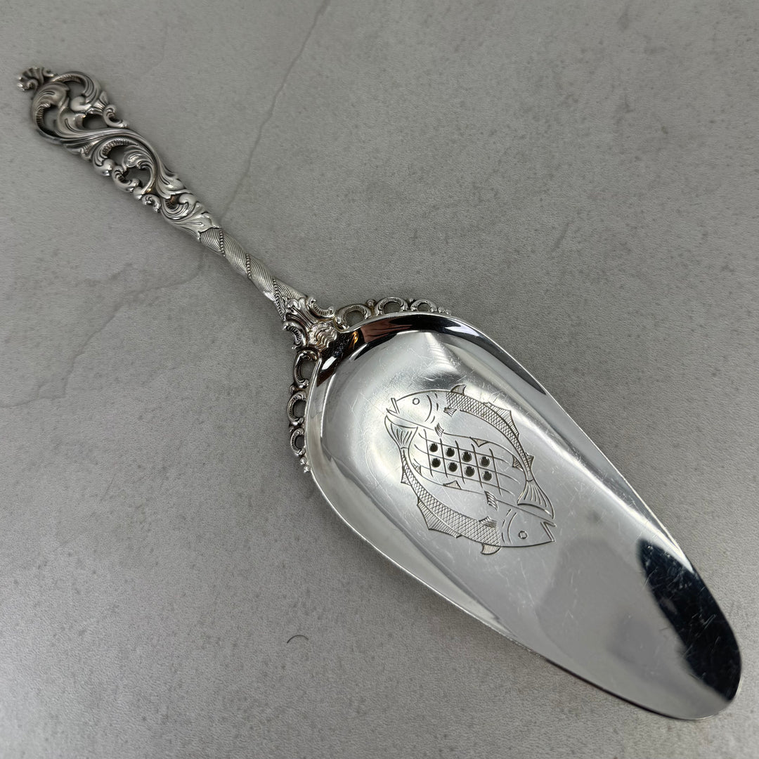 Dobbel Rokokko Fiskespade 24cm