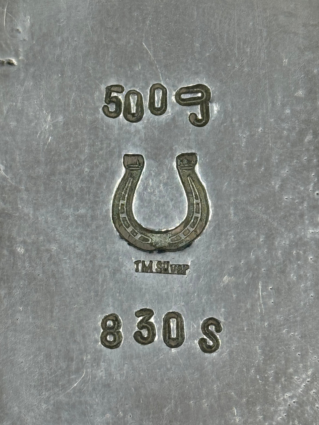 500g .830Ag TM Silver Barre