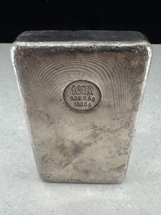 1Kg .999Ag KAR Barre