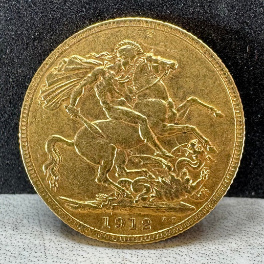 7,32g .999Au 1 Sovereign Diverse Årstall 1902-1930 Varierende Kvalitet