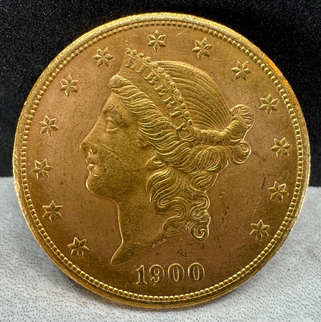 30,09g .999Au 1900 20 Dollars Liberty Head Double Eagle