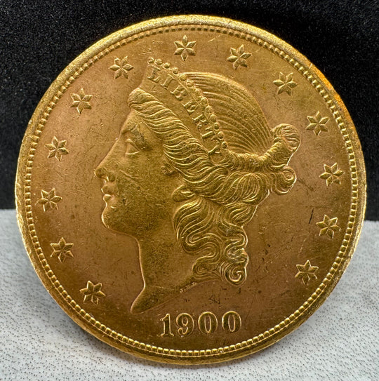 30,09g .999Au 1900 20 Dollars Liberty Head Double Eagle
