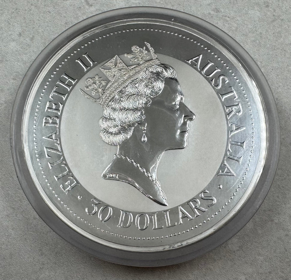 1Kg .999Ag 1992 The Australian Kookaburra 30 Dollars