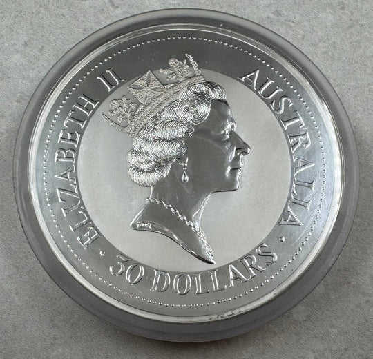 1Kg .999Ag 1992 The Australian Kookaburra 30 Dollars
