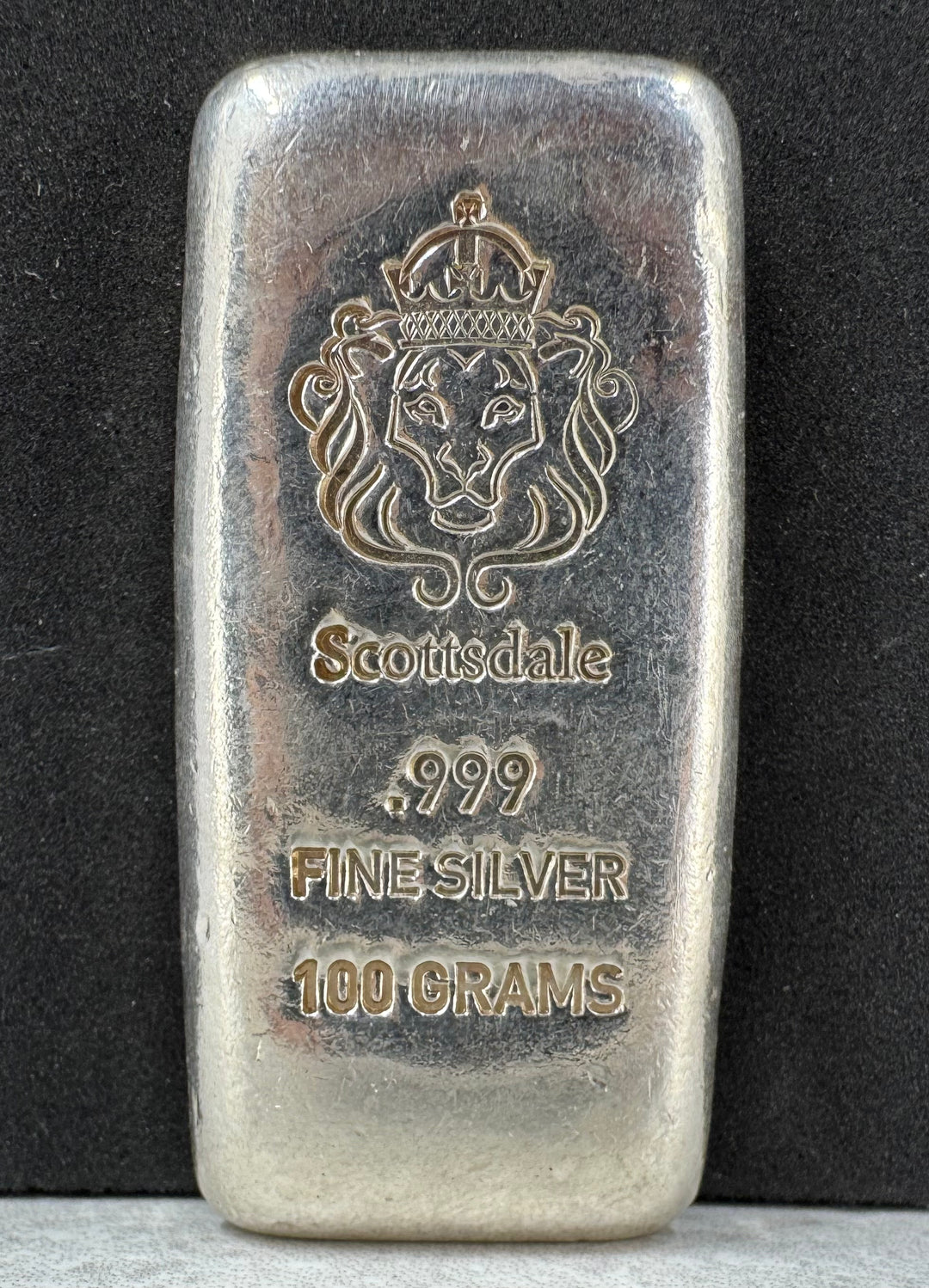 100g .999Ag Scottsdale Barre